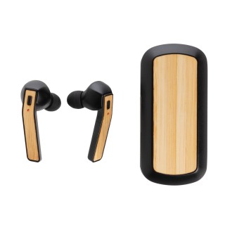 Auriculares inalámbricos personalizados Bamboo  TWS en estuche